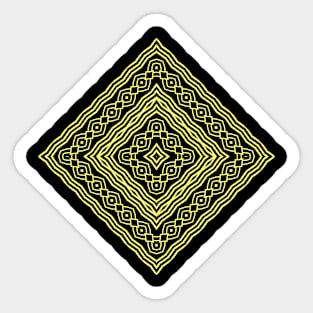 traditional pattern Sticker